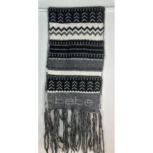 Bebe Vintage Y2K Aztec Print Scarf Wrap Women’s Retro Cozy Bohemian Western